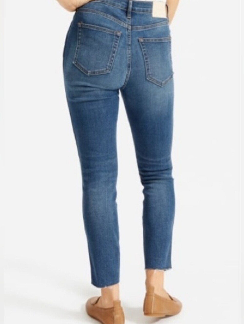 ​Everlane NWT The Vintage Skinny Jean Size 25 High Rise Minimalist Classic Denim - Picture 2 of 10